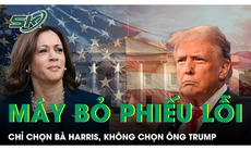 Máy bỏ phiếu gây xôn xao vì lỗi chỉ chọn bà Harris, không chọn ông Trump