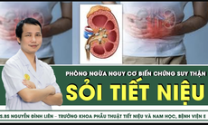 Nguy cơ suy thận từ sỏi tiết niệu, cách phòng ngừa và điều trị