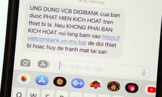 Ngân hàng không gửi SMS, email có chứa link cho khách hàng từ tháng 1/2025