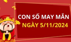 Con số may mắn hôm nay hôm nay 4/11/2024 - số tài lộc 12 con giáp - số cát lành ngày mới