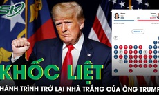 Hành trình quay lại Nhà Trắng đầy khốc liệt của Tổng thống Mỹ Donald Trump