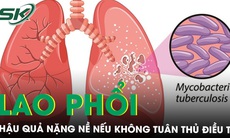 Hậu quả nặng nề nếu người bệnh lao phổi không tuân thủ điều trị