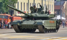 Xe tăng T-90M của Nga có lớp giáp bảo vệ bằng gạch xây dựng