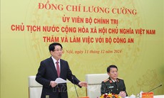 Chủ tịch nước Lương Cường thăm và làm việc với Bộ Công an