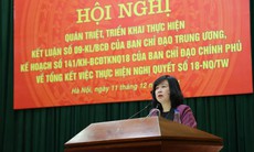 Bộ Y tế quán triệt Nghị quyết 18-NQ/TW: Sắp xếp tổ chức bộ máy để hoạt động hiệu lực, hiệu quả