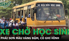 Từ 1/1/2025: Xe chở trẻ mầm non, học sinh phải sơn màu vàng đậm và có thiết bị ghi hình 