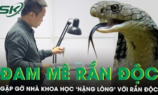 Năm Ất Tỵ, gặp gỡ nhà khoa học mang trong mình niềm đam mê với rắn độc!