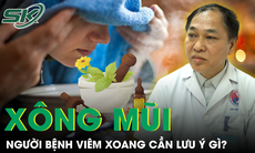 Lưu ý khi xông mũi cho người bệnh viêm xoang để tránh phản tác dụng 