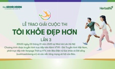 Đón chờ Lễ trao giải cuộc thi TÔI KHỎE ĐẸP HƠN Lần 3 vào 20h00, ngày 3/1/2025