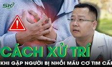 Xử trí như thế nào khi gặp người bị nhồi máu cơ tim cấp?