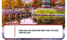 Gia tăng tình trạng lừa đảo tổ chức tour du lịch cuối năm