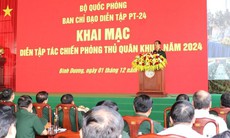 Thông tin ban đầu vụ việc mất an toàn trong diễn tập tại Quân khu 7