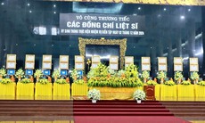 Trang trọng lễ tang 12 liệt sỹ Quân khu 7 hy sinh trong khi thực hiện nhiệm vụ diễn tập