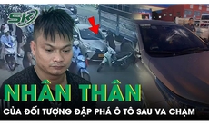 Bất ngờ nhân thân của đối tượng đập phá ô tô khi va chạm trên đường ở Bình Dương