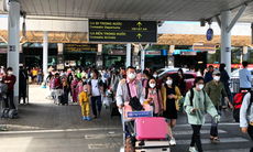 Lượng khách đến sân bay vượt dự kiến và lập kỷ lục trong Tết