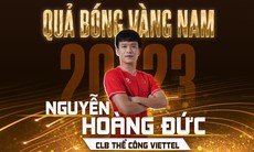 Cầu thủ Nguyễn Hoàng Đức giành Quả bóng Vàng Việt Nam 2023