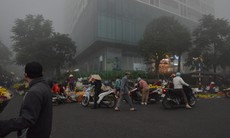 Miền Bắc tái diễn sương mù, nhiệt độ tiếp tục tăng