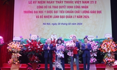 Giám đốc Bệnh viện Việt Đức kiêm nhiệm Phó Hiệu trưởng Trường Đại học Y Dược, ĐHQG Hà Nội