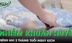 Trẻ 3 tháng tuổi nguy kịch do biến chứng nặng của viêm phổi