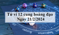 Tử vi 12 cung hoàng đạo hôm nay 21/2/2024: Song Tử nhạy cảm, Cự Giải vui tính