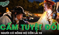 Bộ Công an giữ quan điểm cần cấm tuyệt đối người có nồng độ cồn lái xe