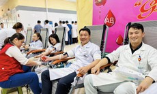 Hơn 600 đơn vị máu thu được trong Ngày hội hiến máu tình nguyện ở Thanh Hóa