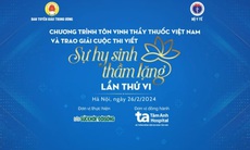 Nhiều nghệ sĩ nổi tiếng góp mặt trong đêm tôn vinh Thầy thuốc Việt Nam và trao giải Cuộc thi viết 'Sự hy sinh thầm lặng' lần VI