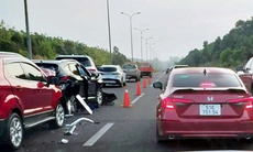 Ùn tắc nghiêm trọng trên cao tốc Long Thành – Dầu Giây do tai nạn giao thông liên hoàn
