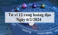 Tử vi 12 cung hoàng đạo hôm nay 6/2/2024: Cự Giải nỗ lực, Bảo Bình xuất sắc