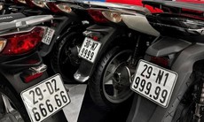 Vì sao Chính phủ đề xuất mở rộng đấu giá biển số xe kinh doanh vận tải và xe mô tô?