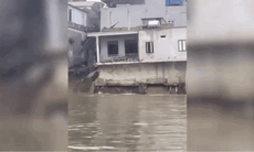 Chủ căn nhà bị sông Cầu 'nuốt chửng' ở Bắc Ninh có được bồi thường?
