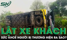 Sức khoẻ hành khách bị thương trong vụ lật xe chở 32 người hiện ra sao?