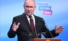 Nga công bố chiến thắng áp đảo của Tổng thống Vladimir Putin