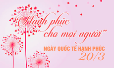 Những lời chúc ngày Quốc tế Hạnh phúc 20/3 hay và ý nghĩa nhất 2024