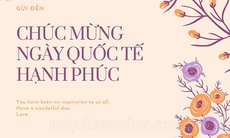 Những mẫu thiệp ngày Quốc tế Hạnh phúc 20/3 online đẹp nhất