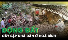 Động đất 4 độ richter ở Hà Nội gây sạt lở ở Hòa Bình khiến nhiều nhà dân bị sập, đè chết gia súc