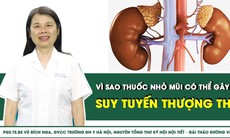 Vì sao thuốc nhỏ mũi có thể gây suy tuyến thượng thận? 