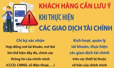 Khách hàng cần lưu ý khi thực hiện các giao dịch tài chính