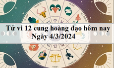 Tử vi 12 cung hoàng đạo hôm nay 4/3/2024: Bạch Dương nghiêm túc, Cự Giải khôn khéo