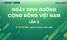 Đón chờ 'Ngày dinh dưỡng cộng đồng Việt Nam' lần 2 ngày 6/4 tại Công viên Tao Đàn, TPHCM