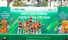 Sôi động màn biểu diễn Aerobic mở màn chương trình 'Ngày Dinh dưỡng cộng đồng Việt Nam' lần 2