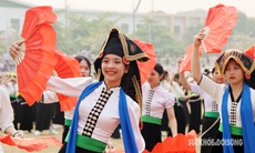 Nét đẹp tinh hoa trong điệu múa xòe của các cô gái Thái ở Điện Biên