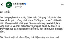 Giám đốc nhà sách Nhã Nam xin lỗi sau khi có thông tin 'quấy rối nhân viên nữ'