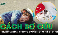 Phương pháp sơ cứu tai nạn thường gặp ở trẻ khi du lịch, về quê chơi