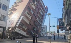 Động đất rất mạnh 7.3 độ richter ở Đài Loan (Trung Quốc), nguy cơ sóng thần