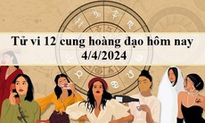 Tử vi 12 cung hoàng đạo hôm nay 4/4/2024: Song Tử bất an, Kim Ngưu áp lực