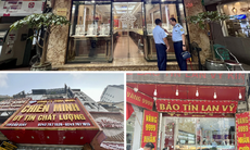 3 cửa hàng vàng bạc ở Hà Nội bày bán công khai hàng ngàn sản phẩm nữ trang có dấu hiệu giả thương hiệu