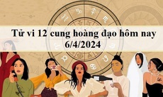 Tử vi 12 cung hoàng đạo hôm nay 6/4/2024: Nhân Mã nhạy bén, Bạch Dương nhan nhẹn