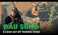 Căng thẳng đấu súng tại Mỹ khiến 8 cảnh sát thương vong