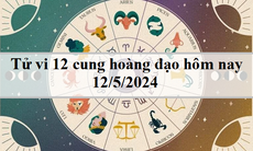 Tử vi 12 cung hoàng đạo hôm nay 12/5: Song Ngư nhạy cảm, Ma Kết tham vọng